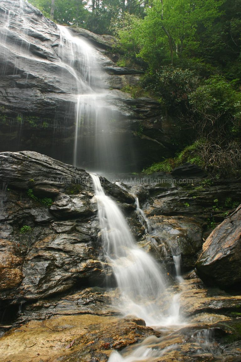 Glen Falls Western North Carolina Waterfall Matt Tilghman Photography